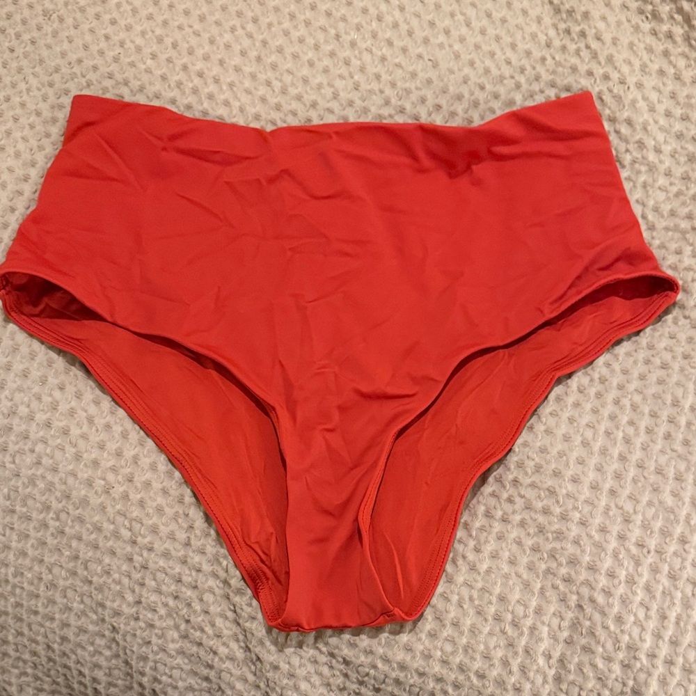 CUUP Vibrant Red Bikini Bottom